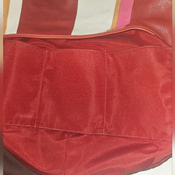 Rare Coach Ergo Striped Zip-top Lightweight Collection Hobo Bag 2003. - Picture 15 of 15